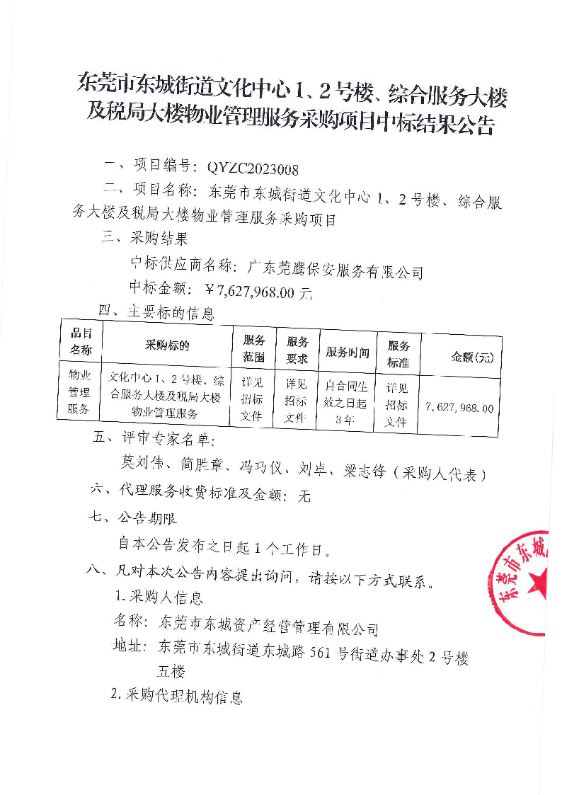 東莞市東城街道文化中心1、2號(hào)樓、綜合服務(wù)大樓及稅局大樓物業(yè)管理服務(wù)采購(gòu)項(xiàng)目中標(biāo)結(jié)果公告_頁(yè)面_1.png